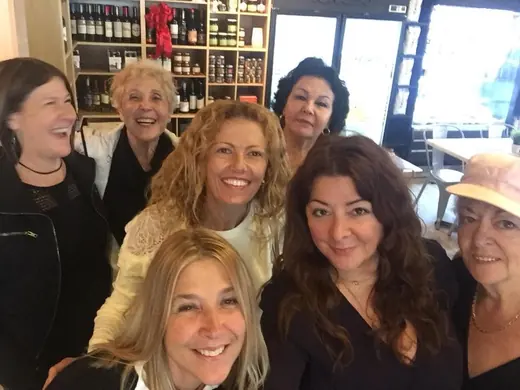 A group of friends taking a photo together